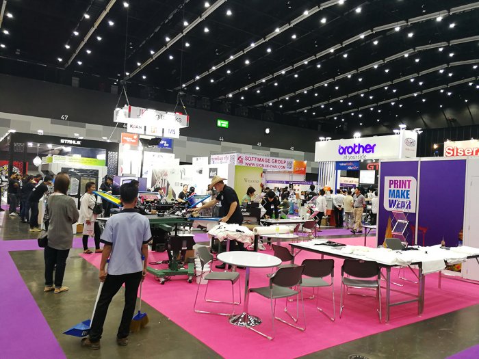 Мини отчет с выставки Asia PRINT EXPO 2019 Thailand Bangkok