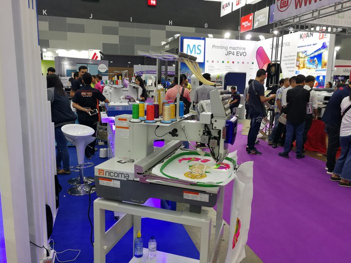 Мини отчет с выставки Asia PRINT EXPO 2019 Thailand Bangkok